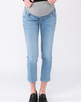 Jeans Straight Ankle | Light Wash