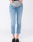 Jeans Straight Ankle | Light Wash