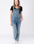 Jeans Salopette Sustainble | Stone Wash