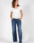 Jeans Julia Sustainable 32" Wide leg | Stone Wash