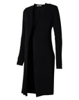 Strickjacke Straight | Schwarz