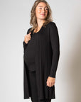 Strickjacke Straight | Schwarz