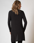 Strickjacke Straight | Schwarz