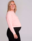 Strick-Crop | Blush