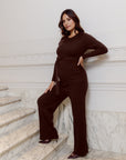 Pants Knit | Brown