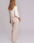 Pants Wide Leg | Clay