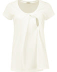 Shirt sh.sl. Nursing Organic Cotton | Off White