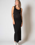 Long Dress EcoVero | Black