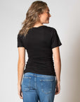 Shirt Nursing sh. sl. EcoVero | Black