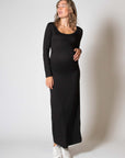 Dress l. sl. EcoVero | Black