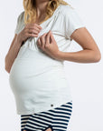 Top Nursing EcoVero | Off White