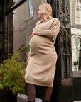 Dress Twinset + Cropped Sweater | Sand
