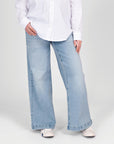 Pants Wide Leg | Light Wash