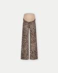 Jeans Julia Wide leg | AOP Taupe Animal