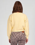 Knit Cropped | Soft Yellow