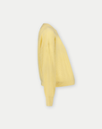 Knit Cropped | Soft Yellow
