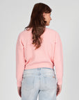 Knit Cropped | Peach