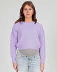 Knit Cropped | Lilac