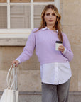 Knit Cropped | Lilac
