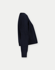 Knit Cropped | Navy Blue