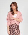 Cardigan | Pink