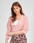 Cardigan | Pink