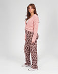 Pants | AOP Pink Leopard