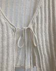 Cardigan Wrap Ajour | Sand