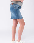 Jeans Skirt Denim | Stone Wash