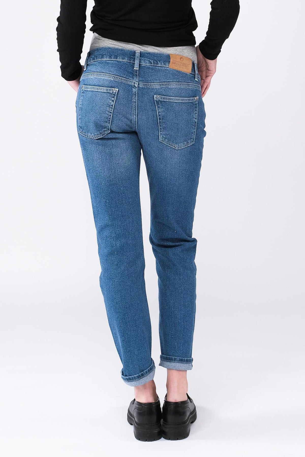 Jeans Norah Sustainable 32" Mom Fit | Stone Wash