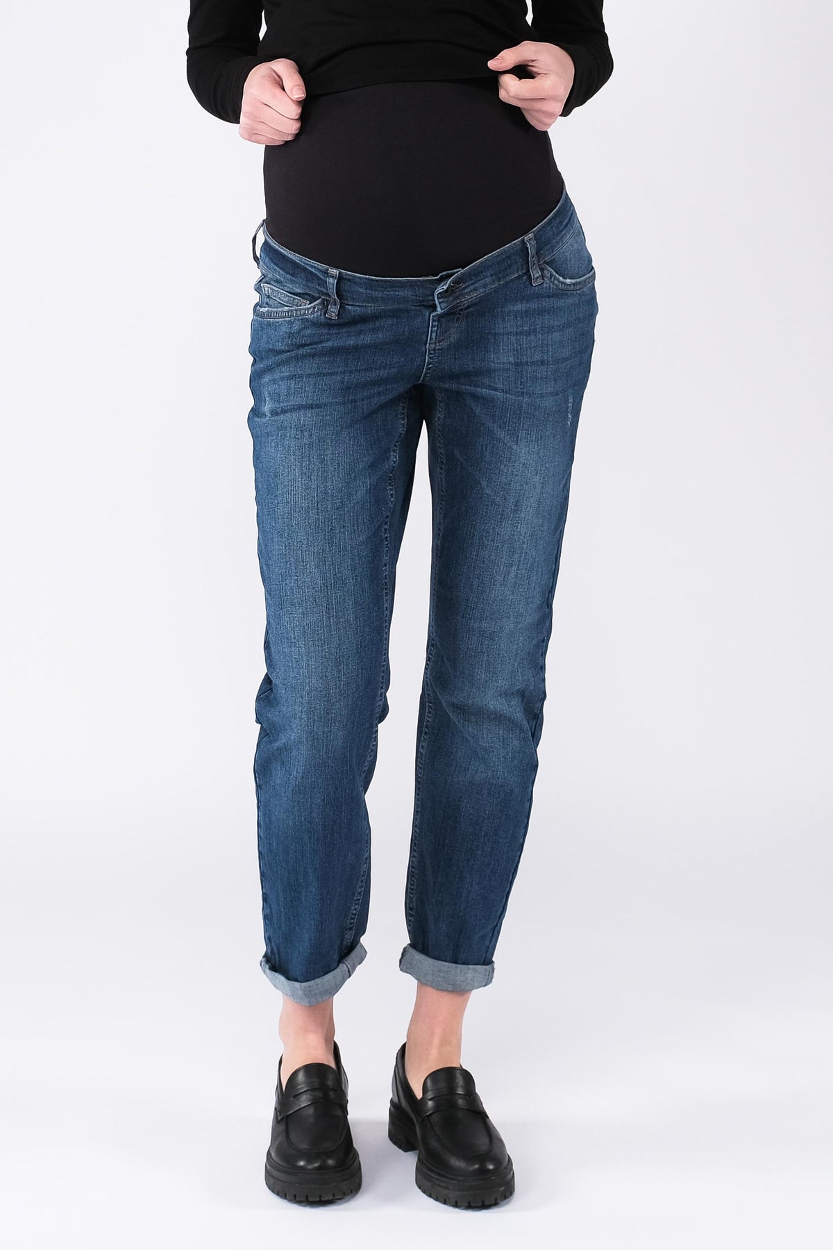 Jeans Norah 32" Mom Fit | Dark Wash