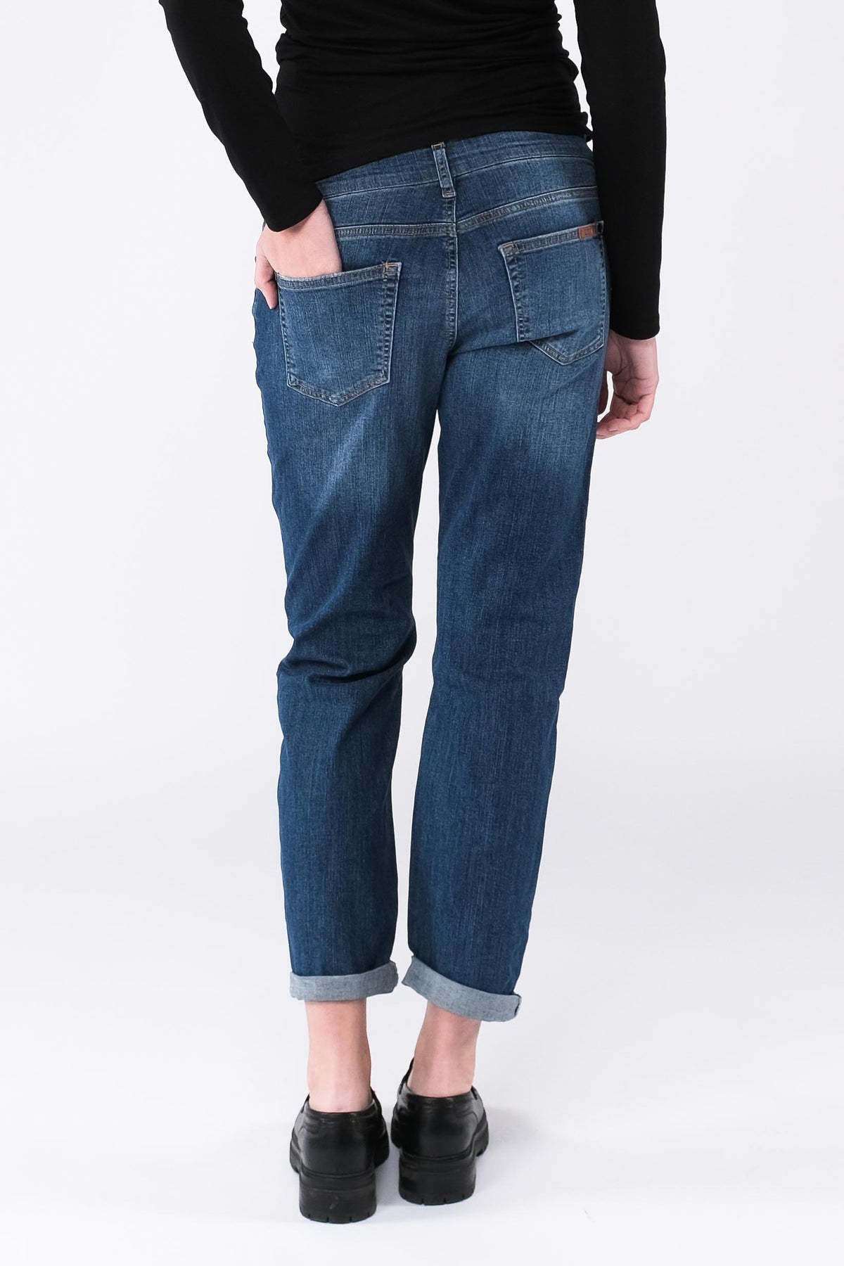 Jeans Norah 32" Mom Fit | Dark Wash
