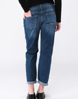 Jeans Norah 32" Mom Fit | Dark Wash