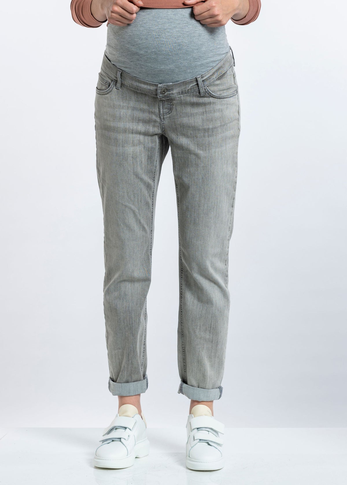 Jeans Norah Sustainable 32" Mom Fit | Grey Denim