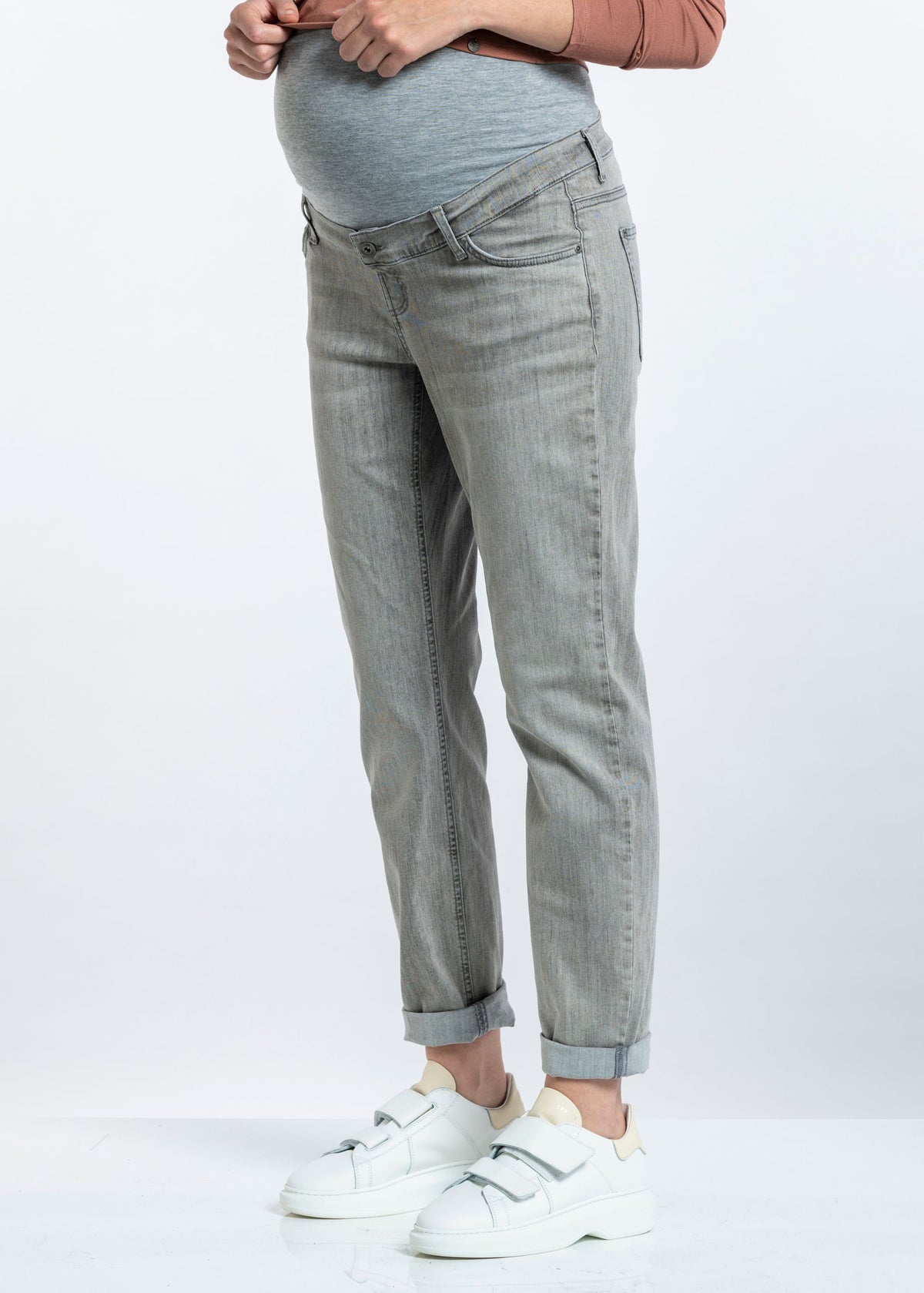 Jeans Norah Sustainable 32" Mom Fit | Grey Denim