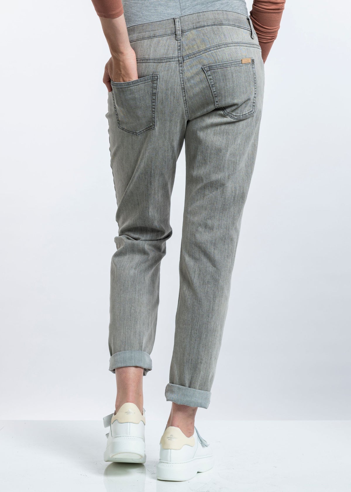 Jeans Norah Sustainable 32" Mom Fit | Grey Denim