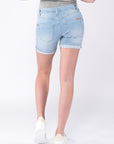 Jeans Shorts Long | Light Wash