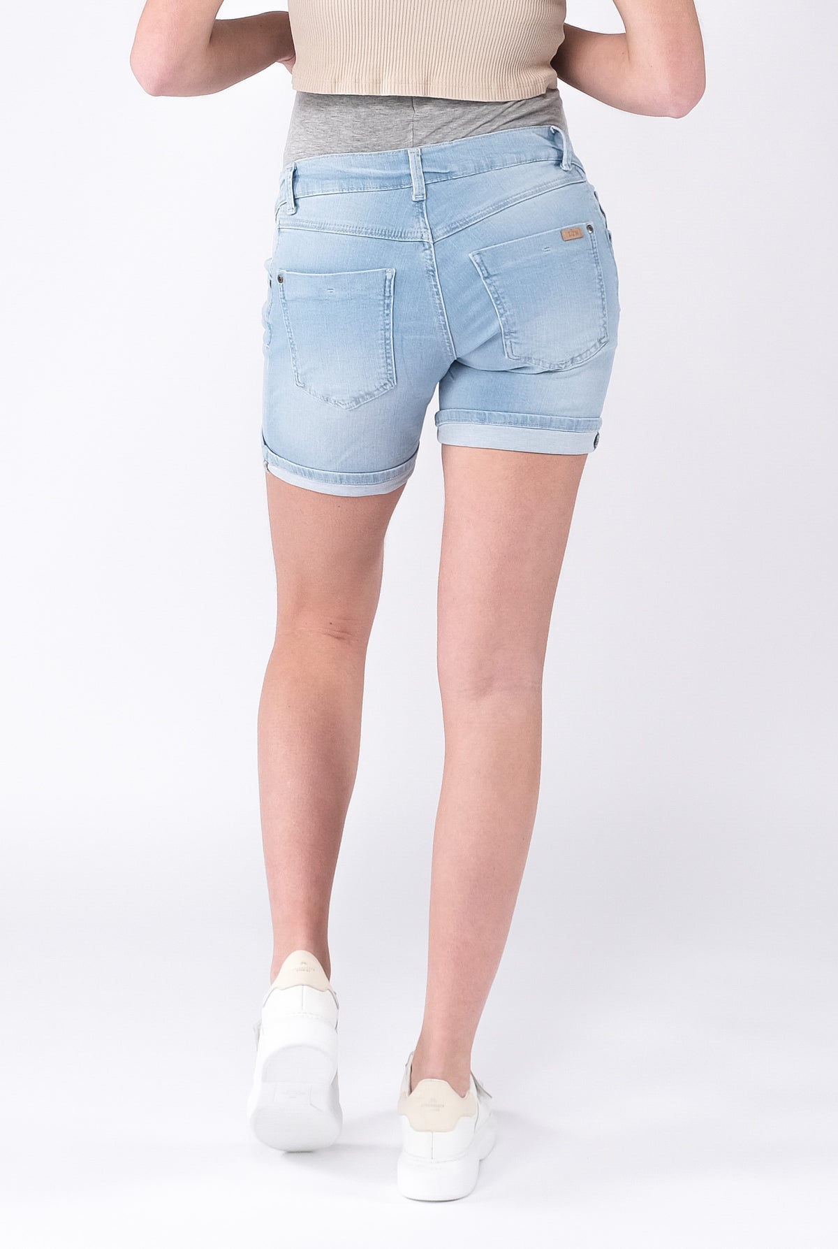 Jeans short Long | Light Wash