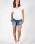 Jeans Shorts Long | Stone Wash