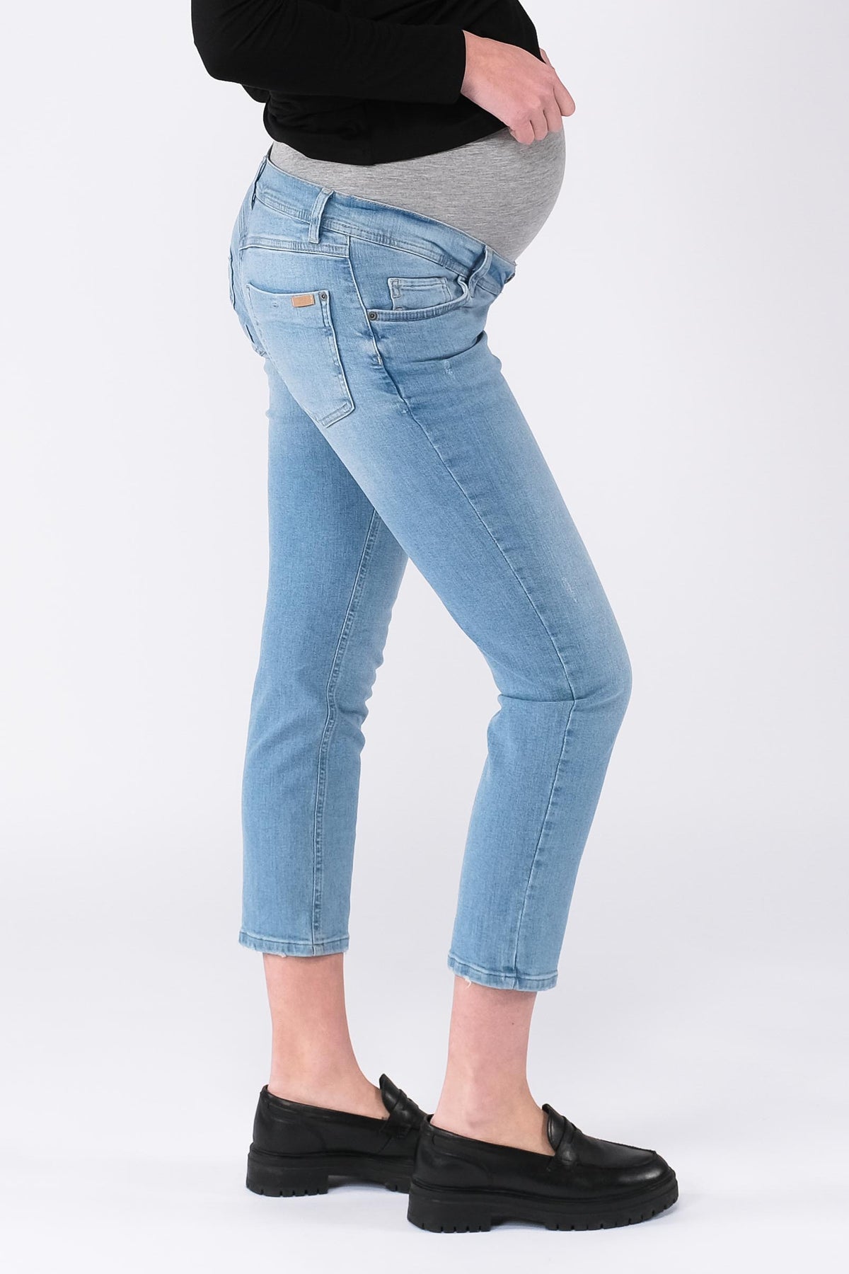 Jeans Straight Ankle | Light Wash