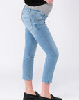 Jeans Straight Ankle | Light Wash