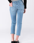 Jeans Straight Ankle | Light Wash