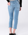 Jeans Straight Ankle | Light Wash