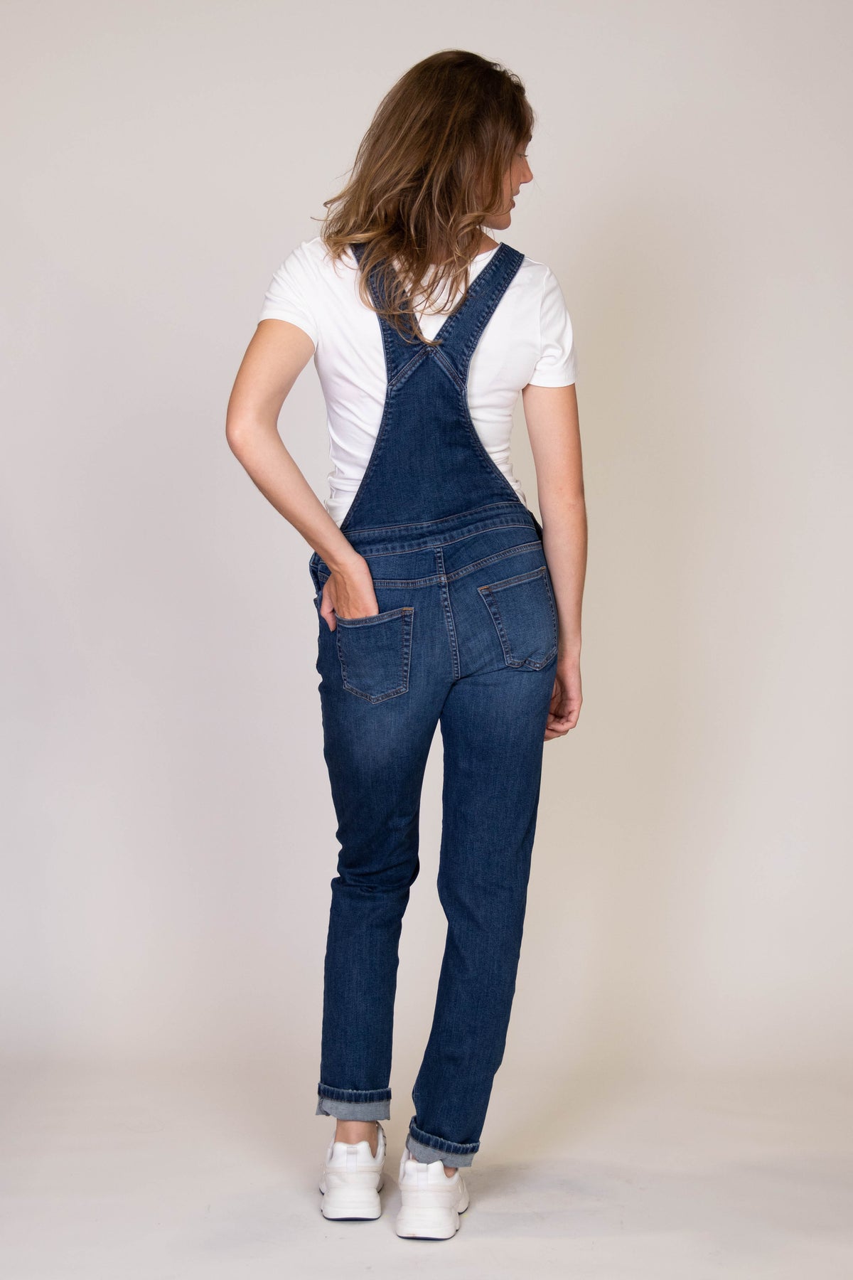 Jeans Salopette | Stone Wash