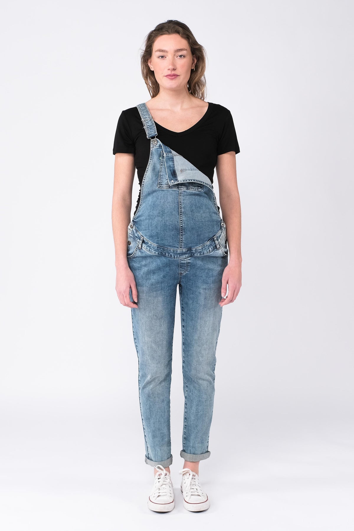 Jeans Salopette Sustainble | Stone Wash