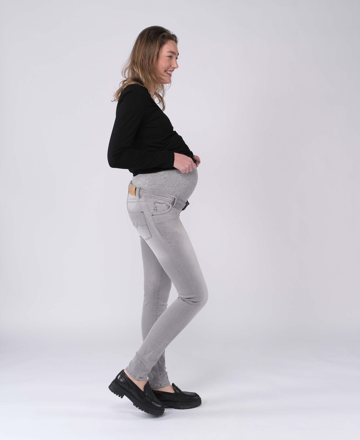 Sophia Skinny Fit | Grey Denim