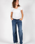 Jeans Julia Sustainable 32" Wide leg | Stone Wash
