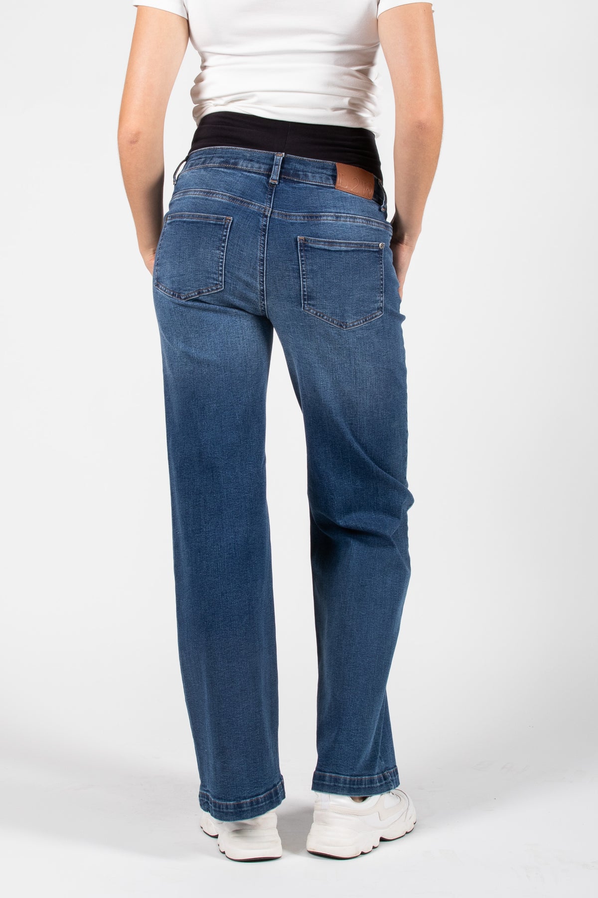 Jeans Julia Sustainable 32" Wide leg | Stone Wash