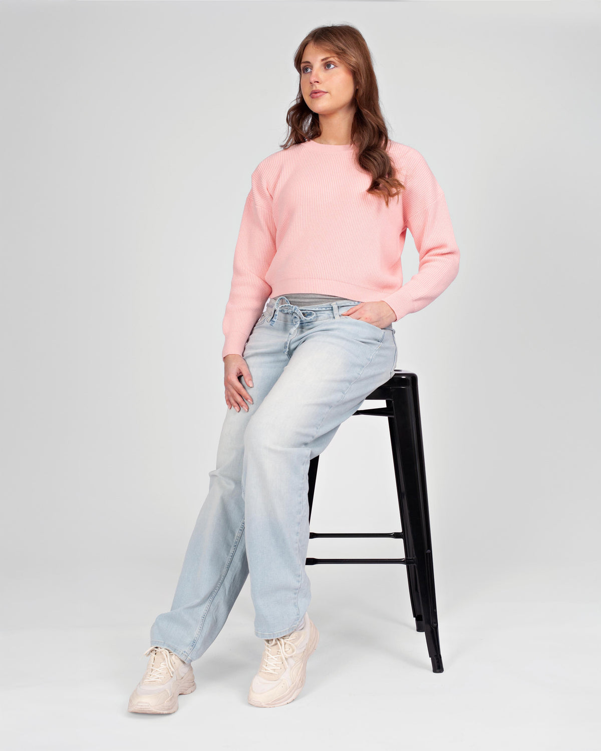 Kate Tapered fit | Light Wash