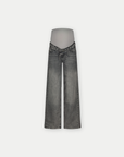 Kate Tapered fit | Grey Denim